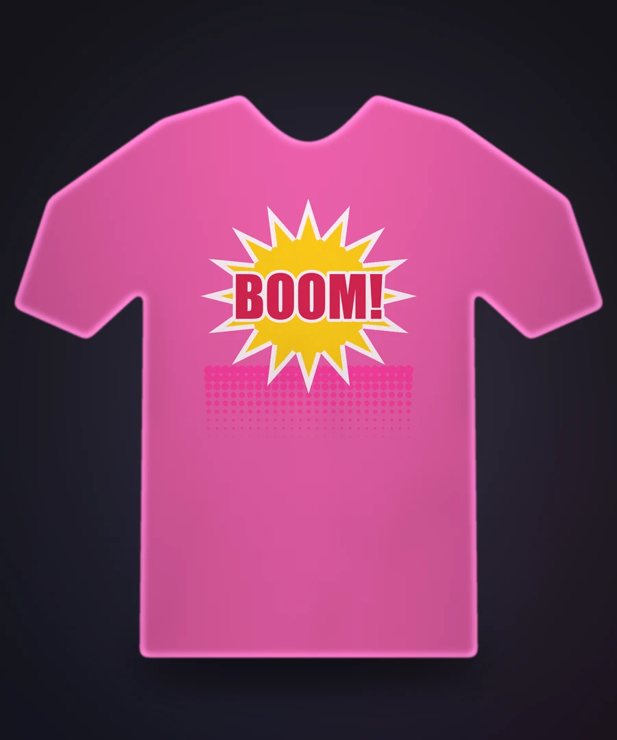 Remera Boom Comic (Mujer)